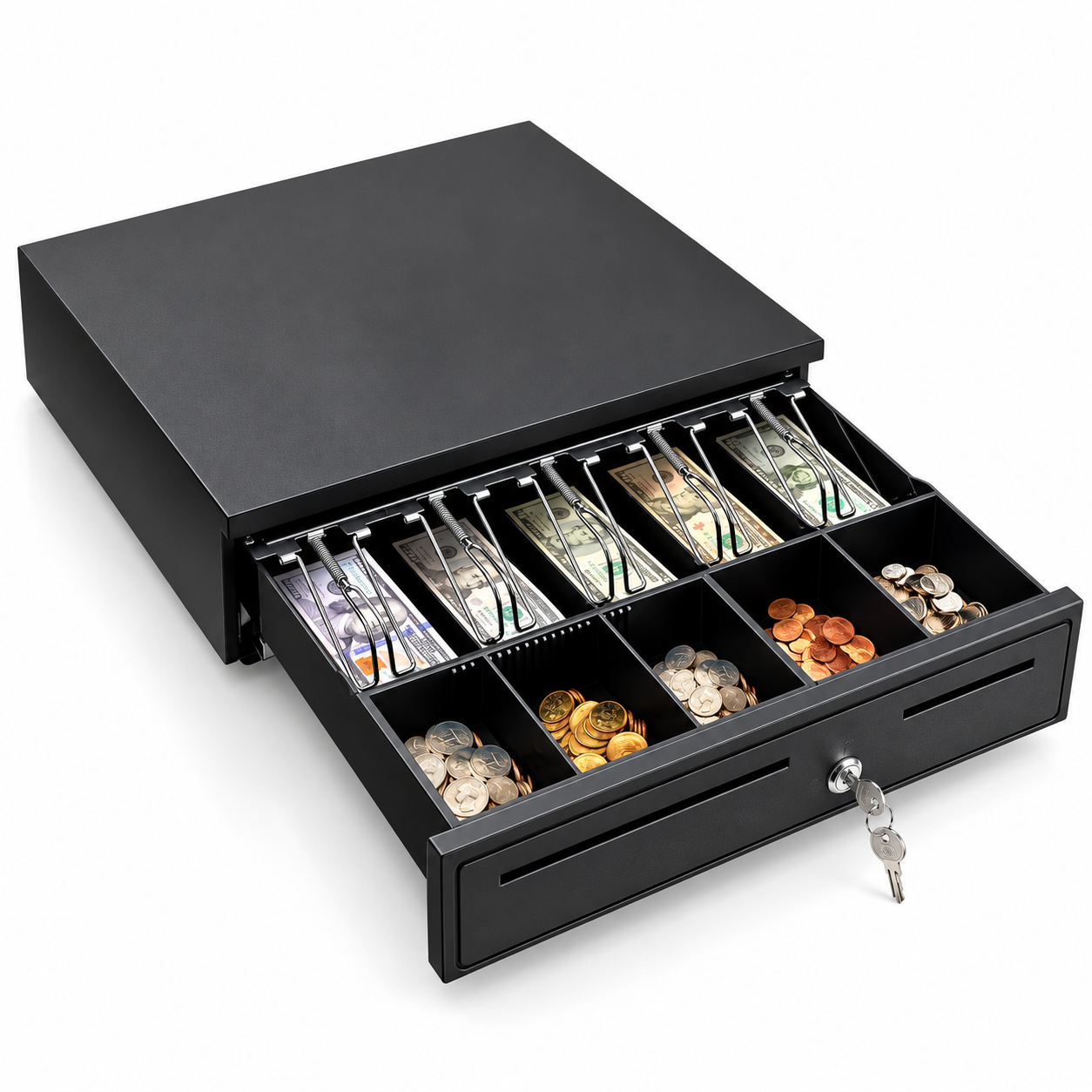 Cash Drawer - 5 Bill 4 Coin POS Cash Drawer